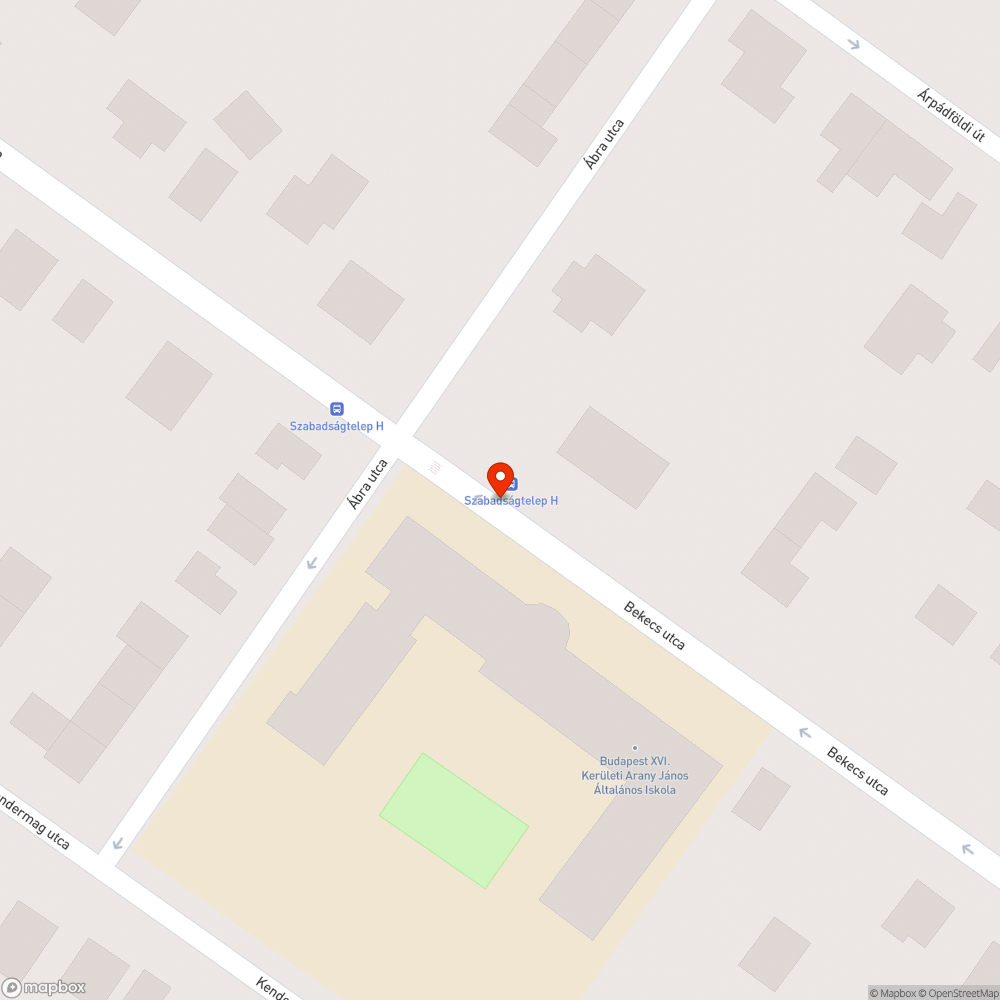 Rossz állapotú utasváró bejelentés helye