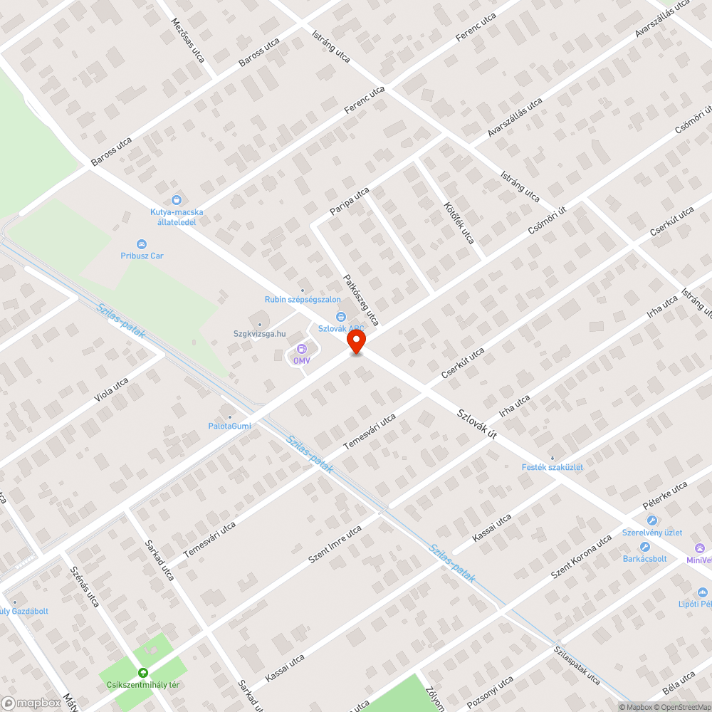 Régi jelző bejelentés helye