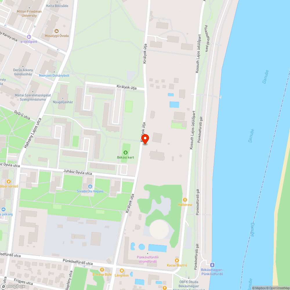 Kátyú - Királyok útja bejelentés helye