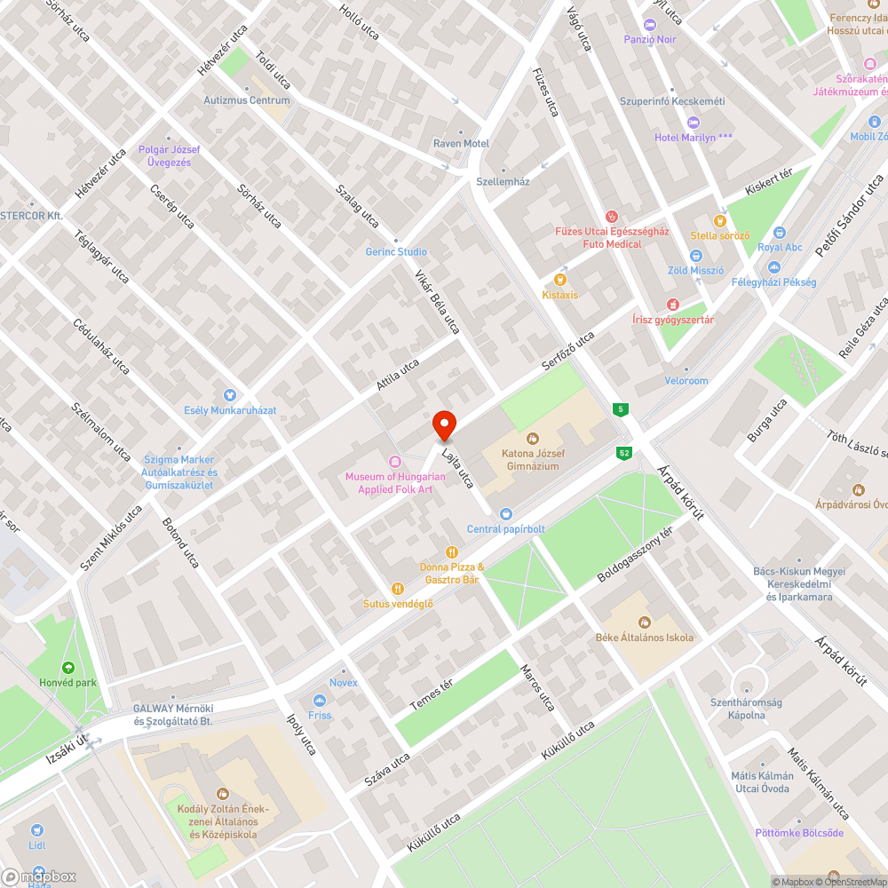 Parlagfű a Nép Iparművészeti Múzeumnál bejelentés helye