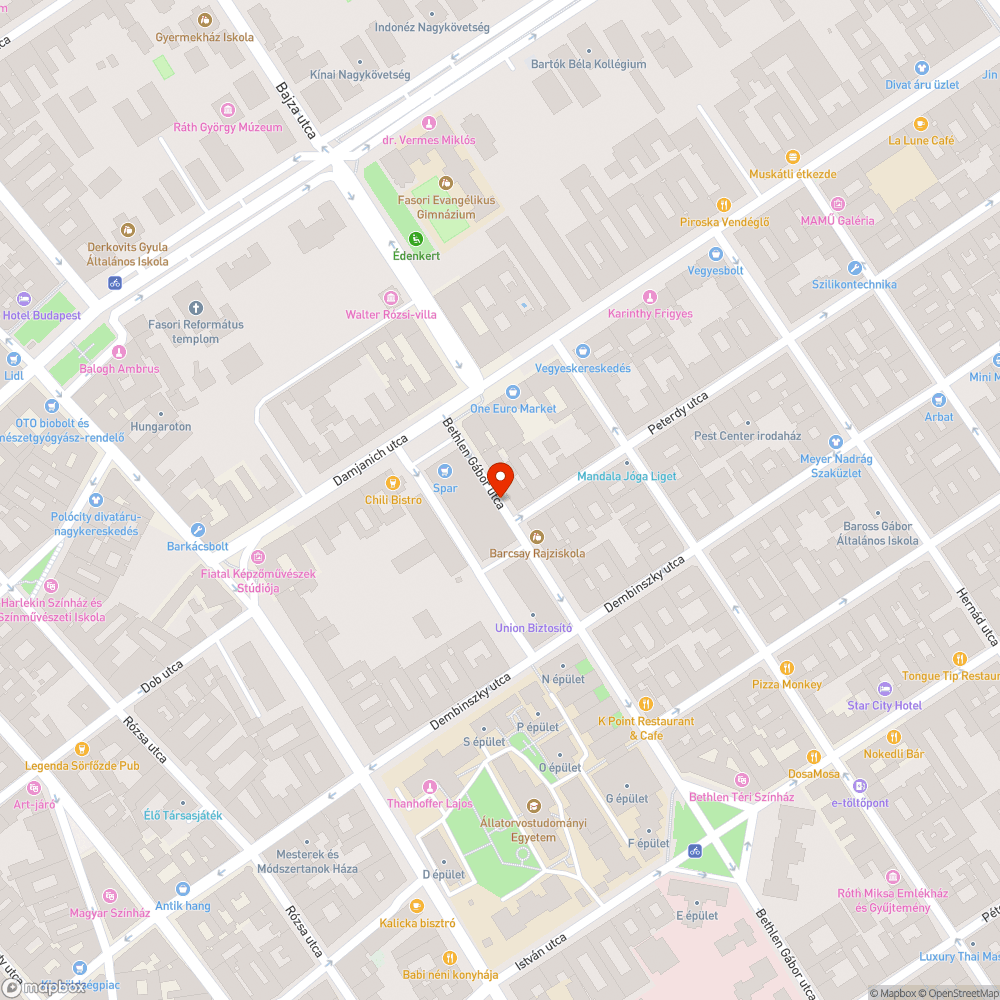 Beszakadt, balesetveszélyes járda bejelentés helye