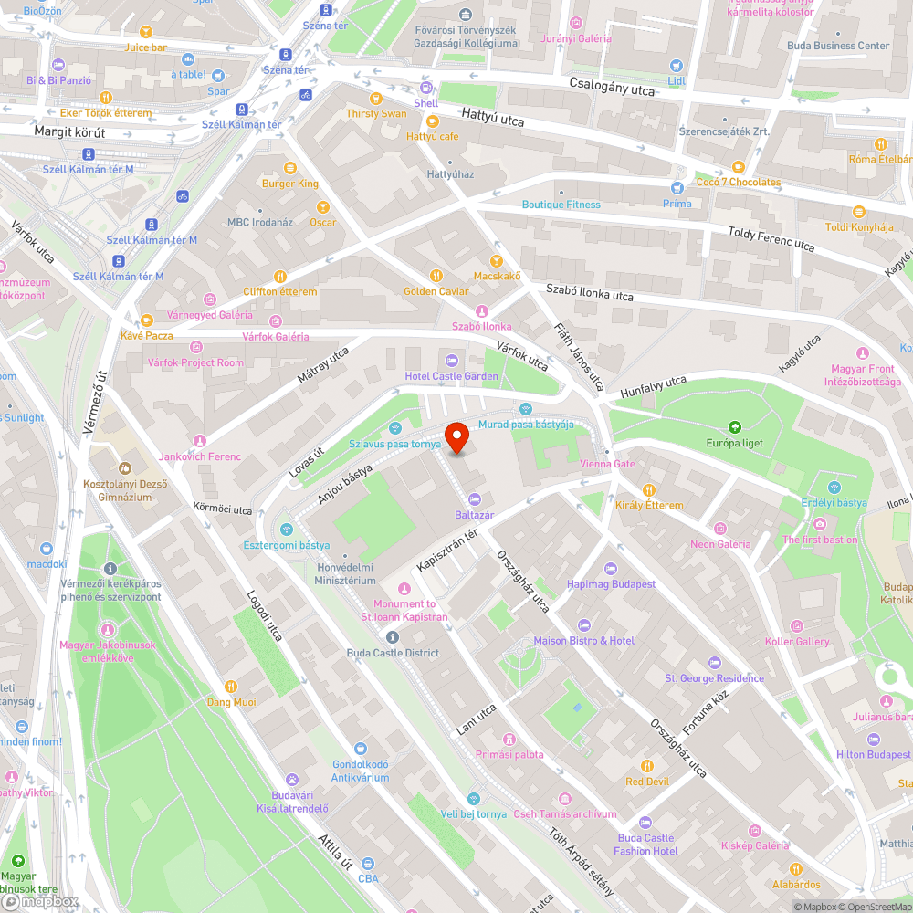 három beteg/elszáradt planténeres fa bejelentés helye