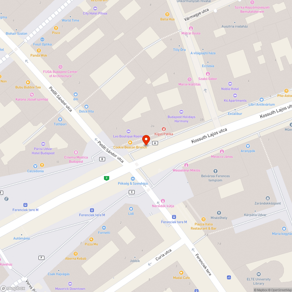 Betört tájékoztatótábla bejelentés helye