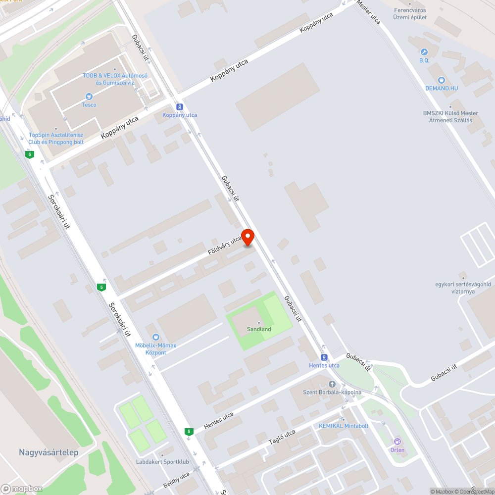 Óriási szemétlerakó bejelentés helye