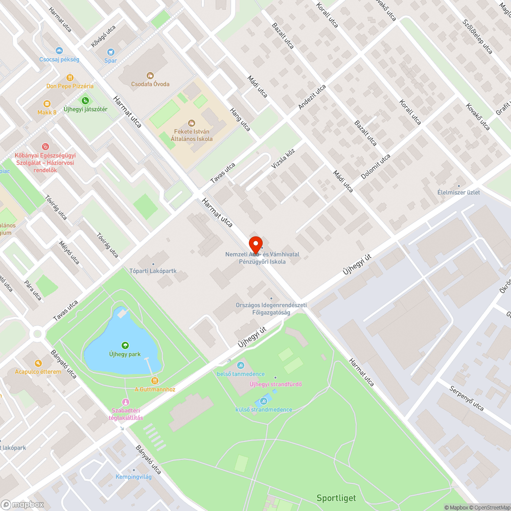 Gumiabroncs bejelentés helye