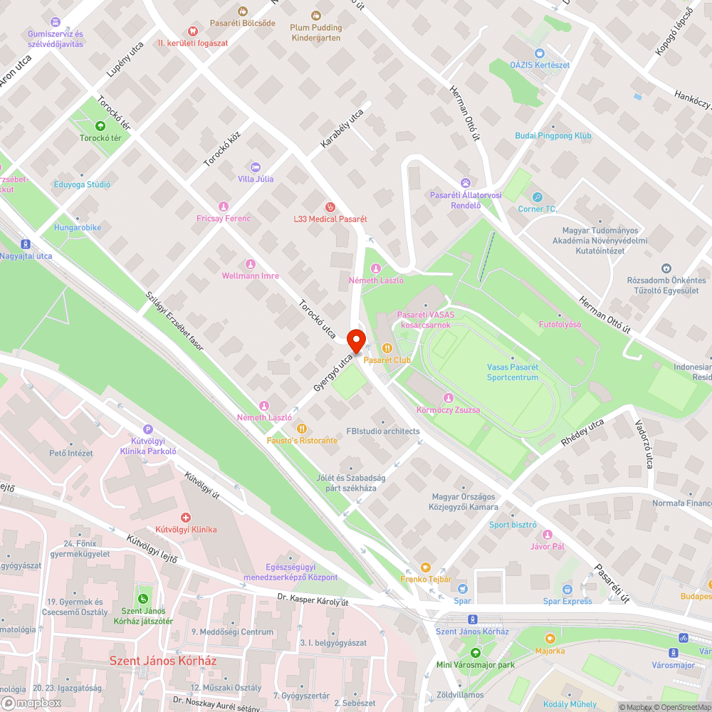 Befejezetlen járdaszakasz bejelentés helye