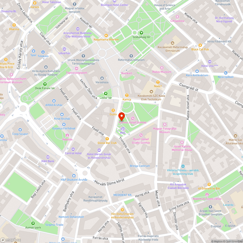 Rossz ülőkék a színház oldalában bejelentés helye