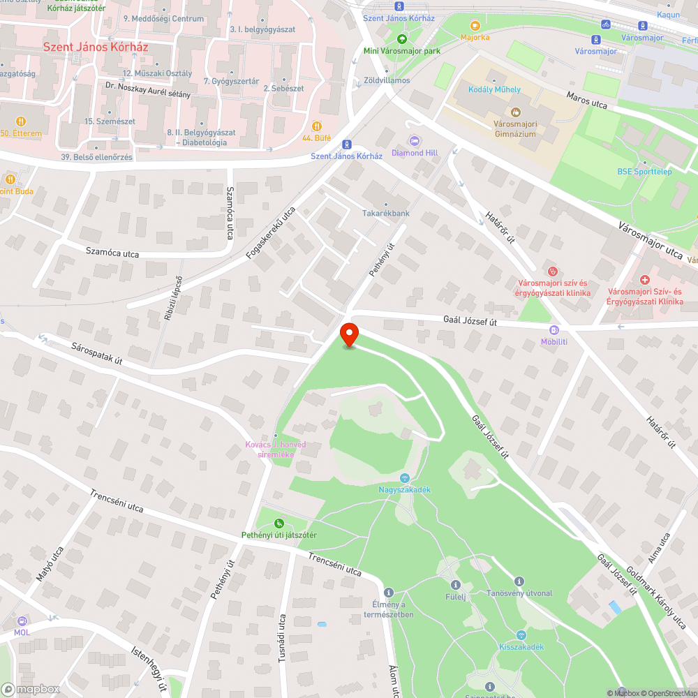 Szemét a természetvédelmi területen bejelentés helye