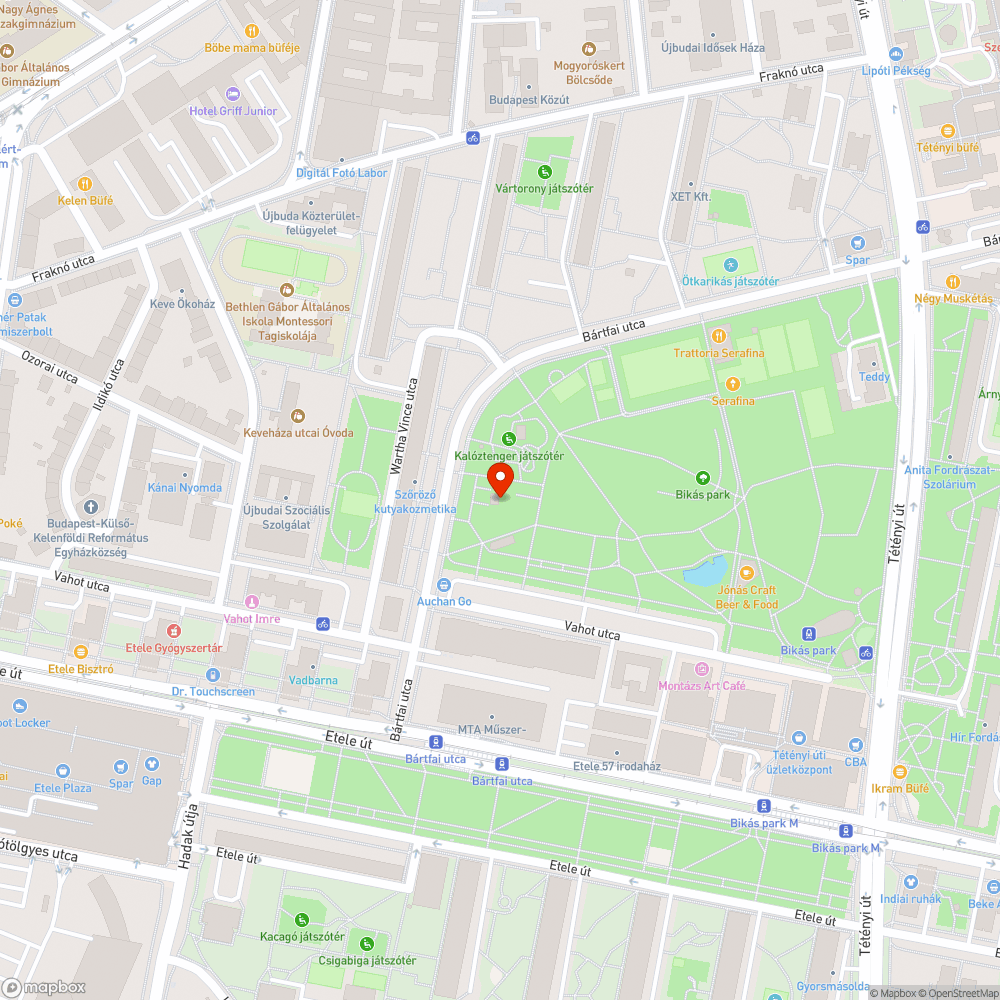 Hiányzó játszótéri kapu bejelentés helye