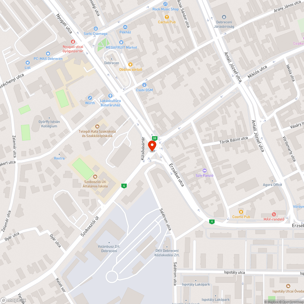 Hosszú várakozási idő bejelentés helye