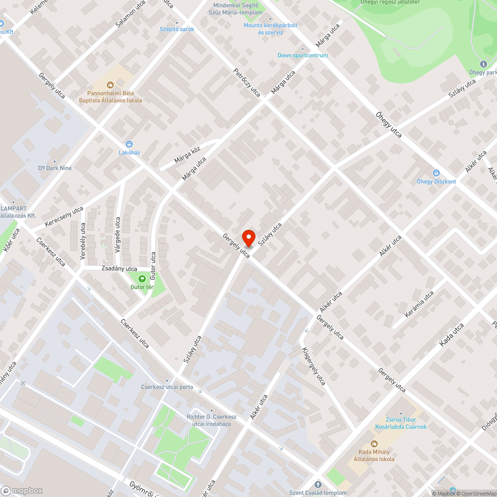 Itt is egy gumiabroncs bejelentés helye