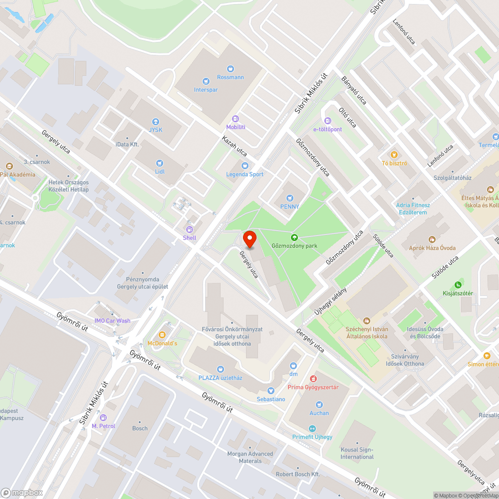 Kidobott matrac bejelentés helye