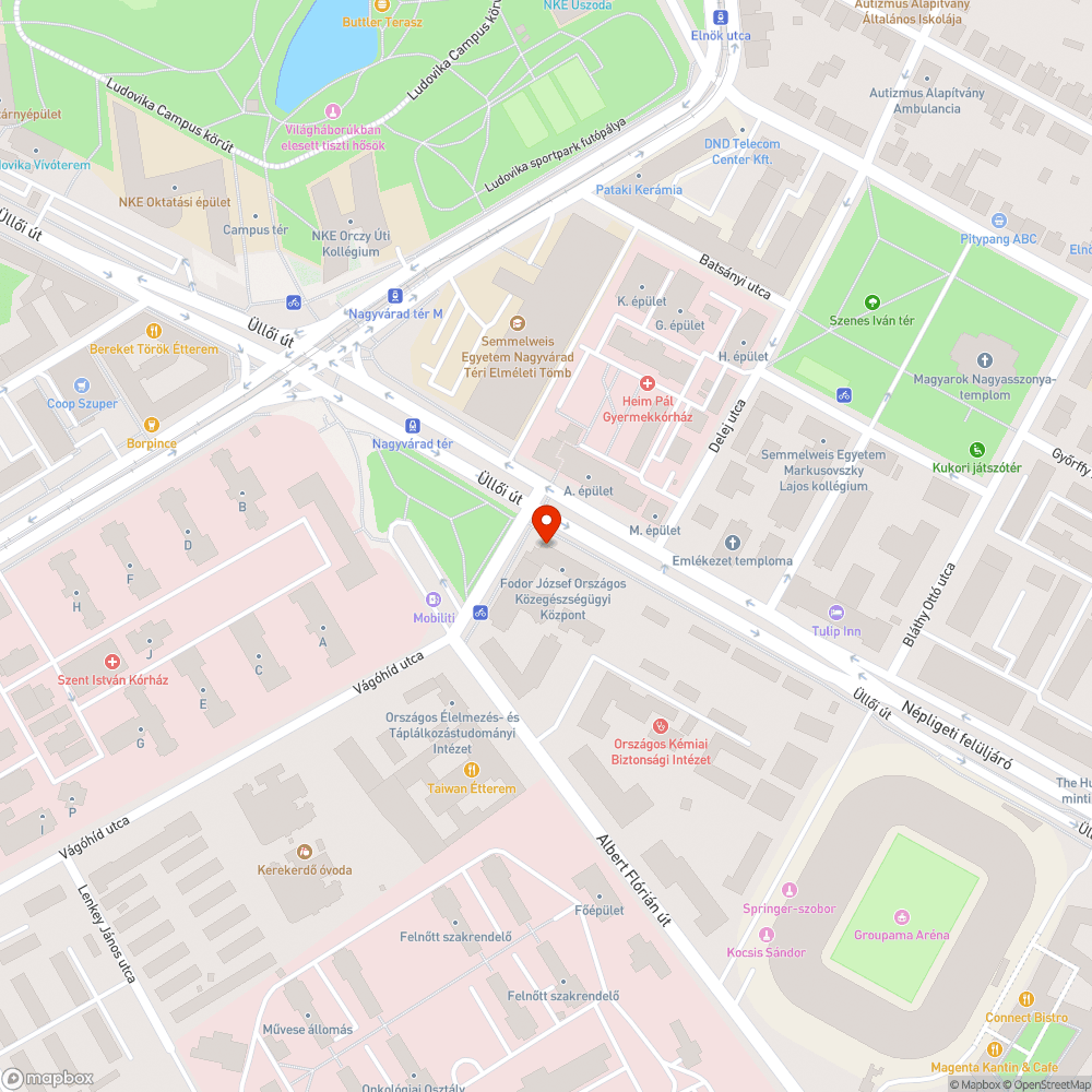 Választási karton bejelentés helye