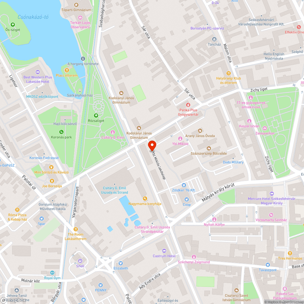 Közvilágítás napok óta nem működik bejelentés helye