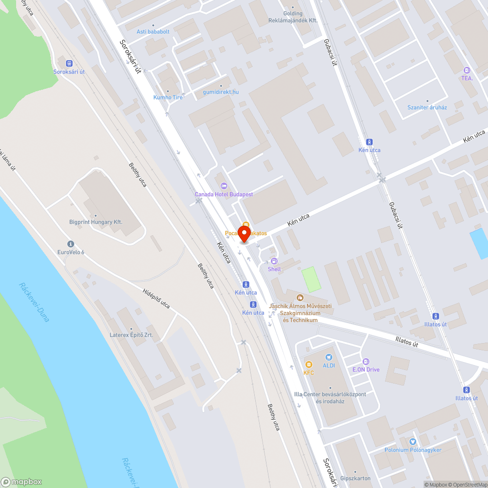 Régi tábla és kopott zebra bejelentés helye