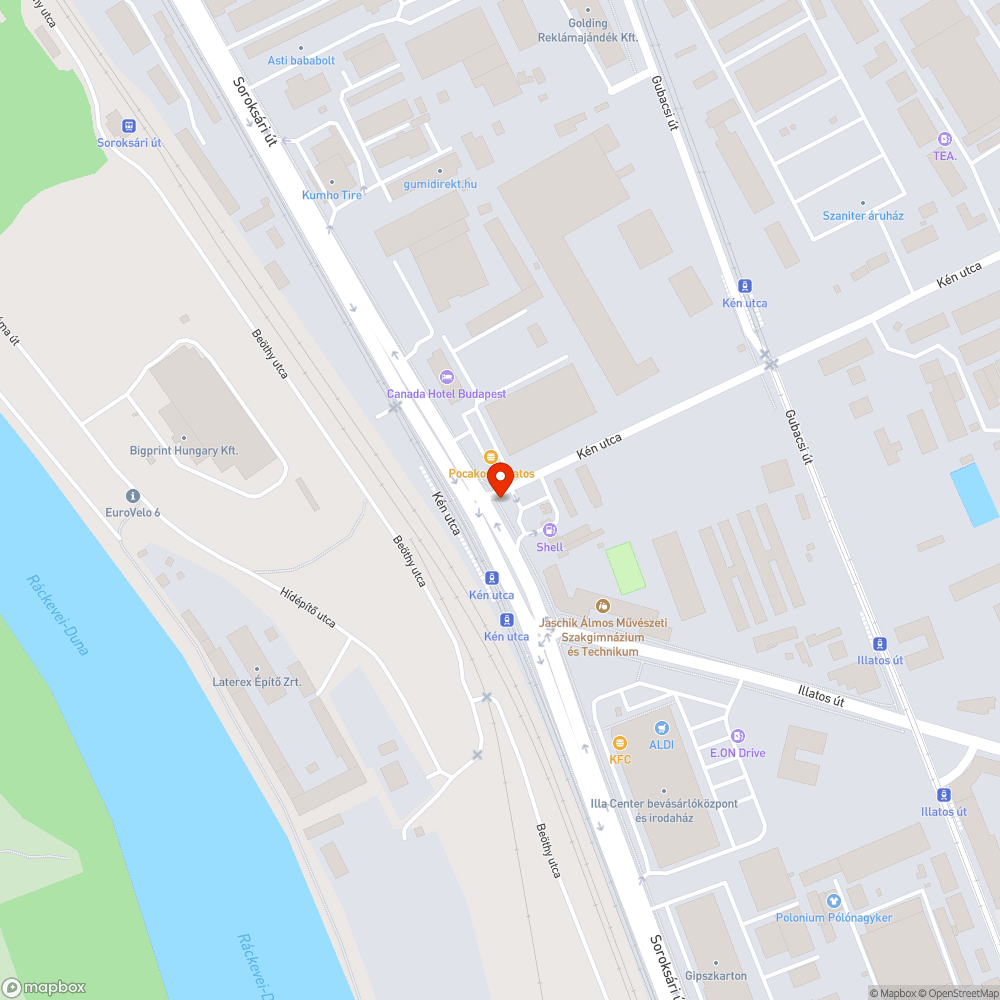 Teljesen lekopott útburkolati jelek bejelentés helye