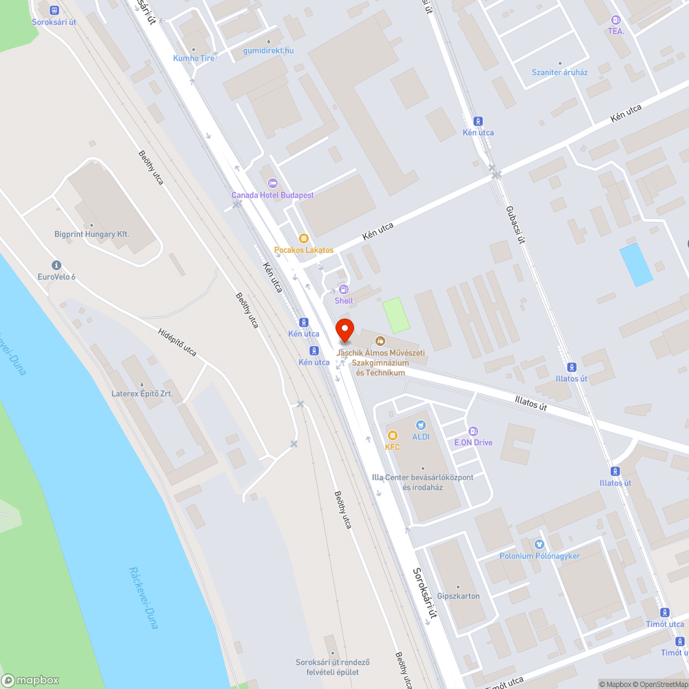 Üres fahely bejelentés helye