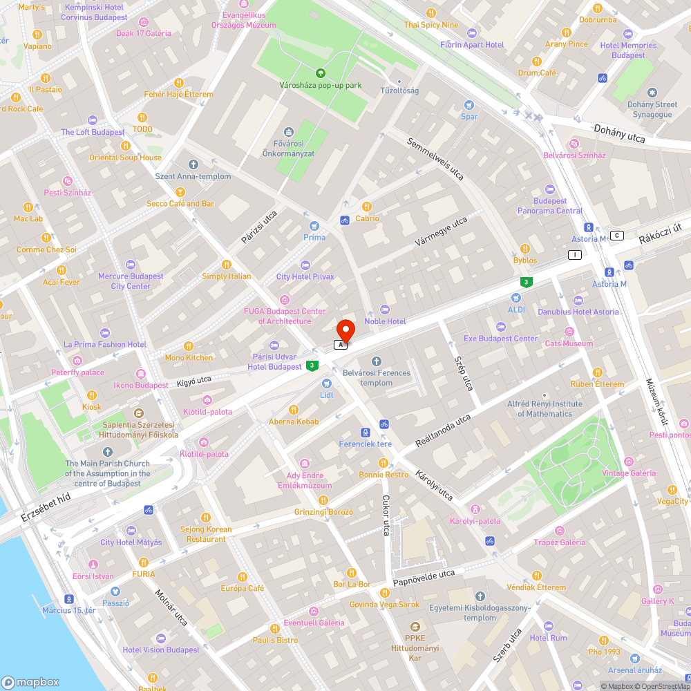 Összefirkált szemetes bejelentés helye