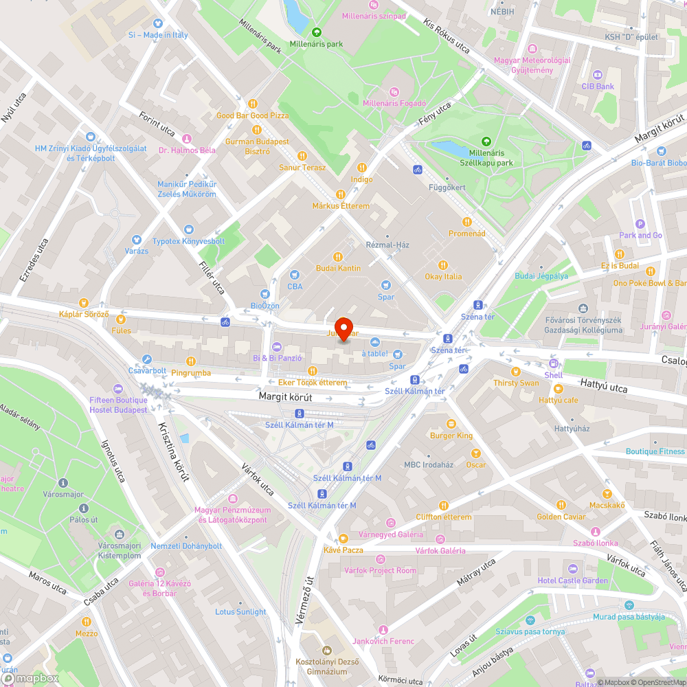 Elhagyott autó bejelentés helye