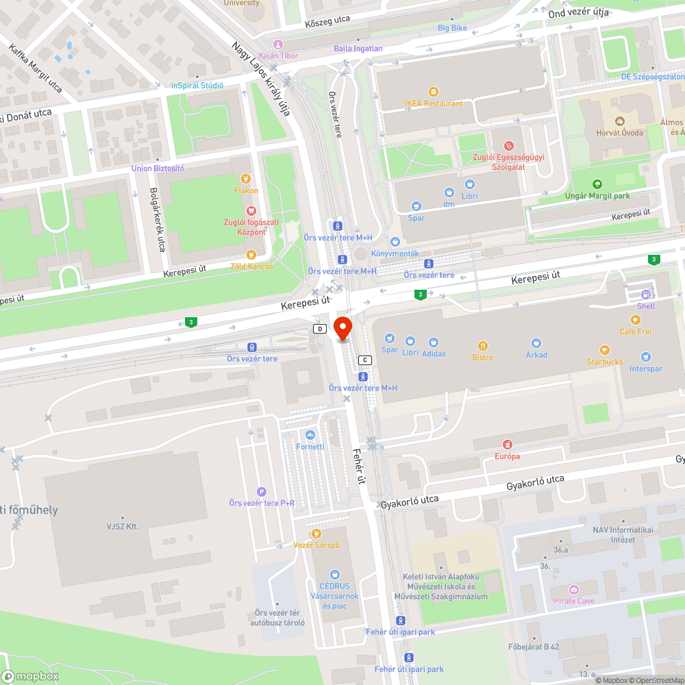 Sérült növénykazetta bejelentés helye