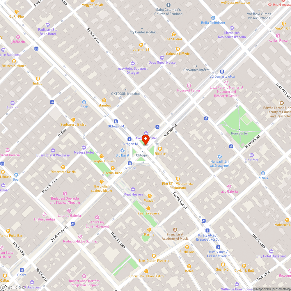 háztartási gépmaradvány az Oktogon virágain bejelentés helye