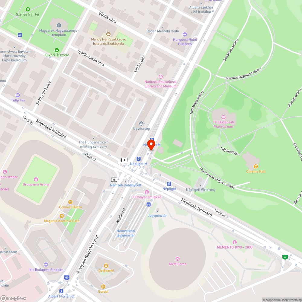 Letarolt pollerek bejelentés helye