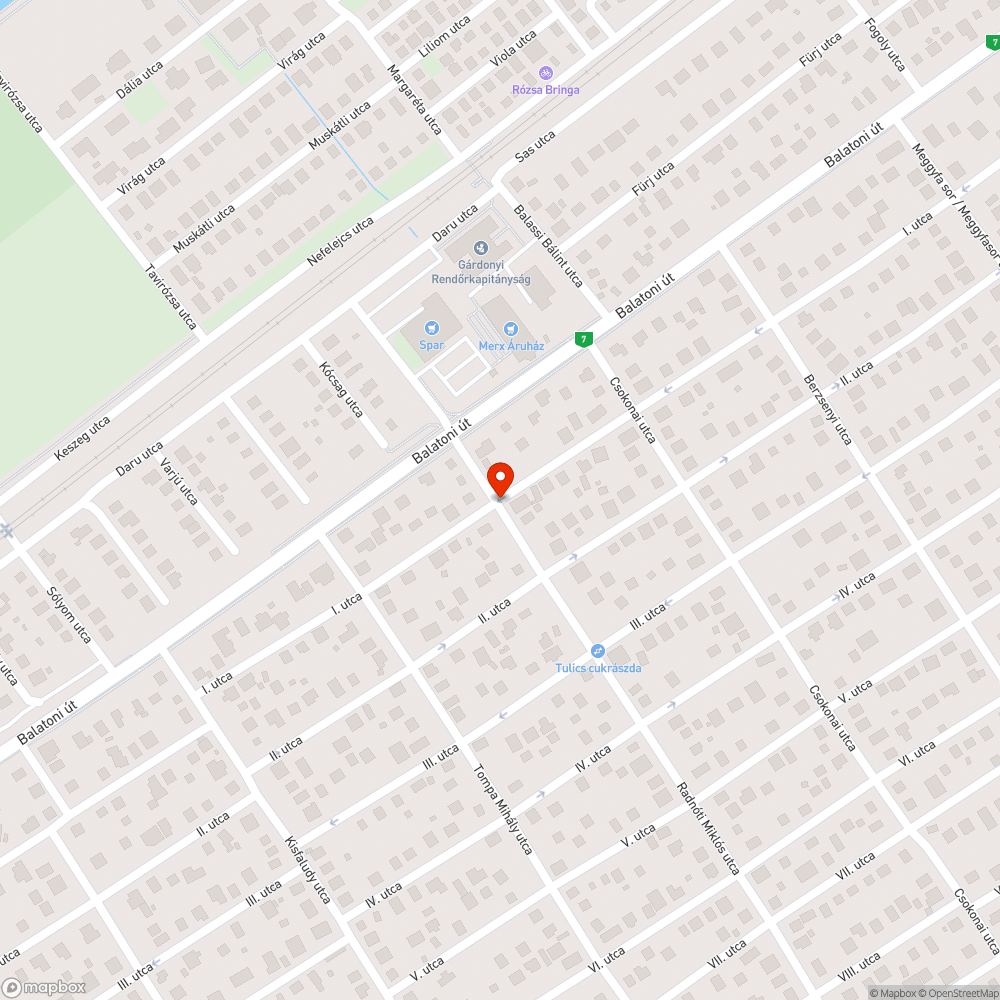 Lyuk az út közepén bejelentés helye