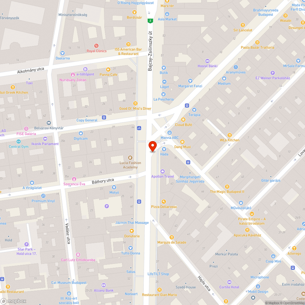 Billegő aknafedlap bejelentés helye