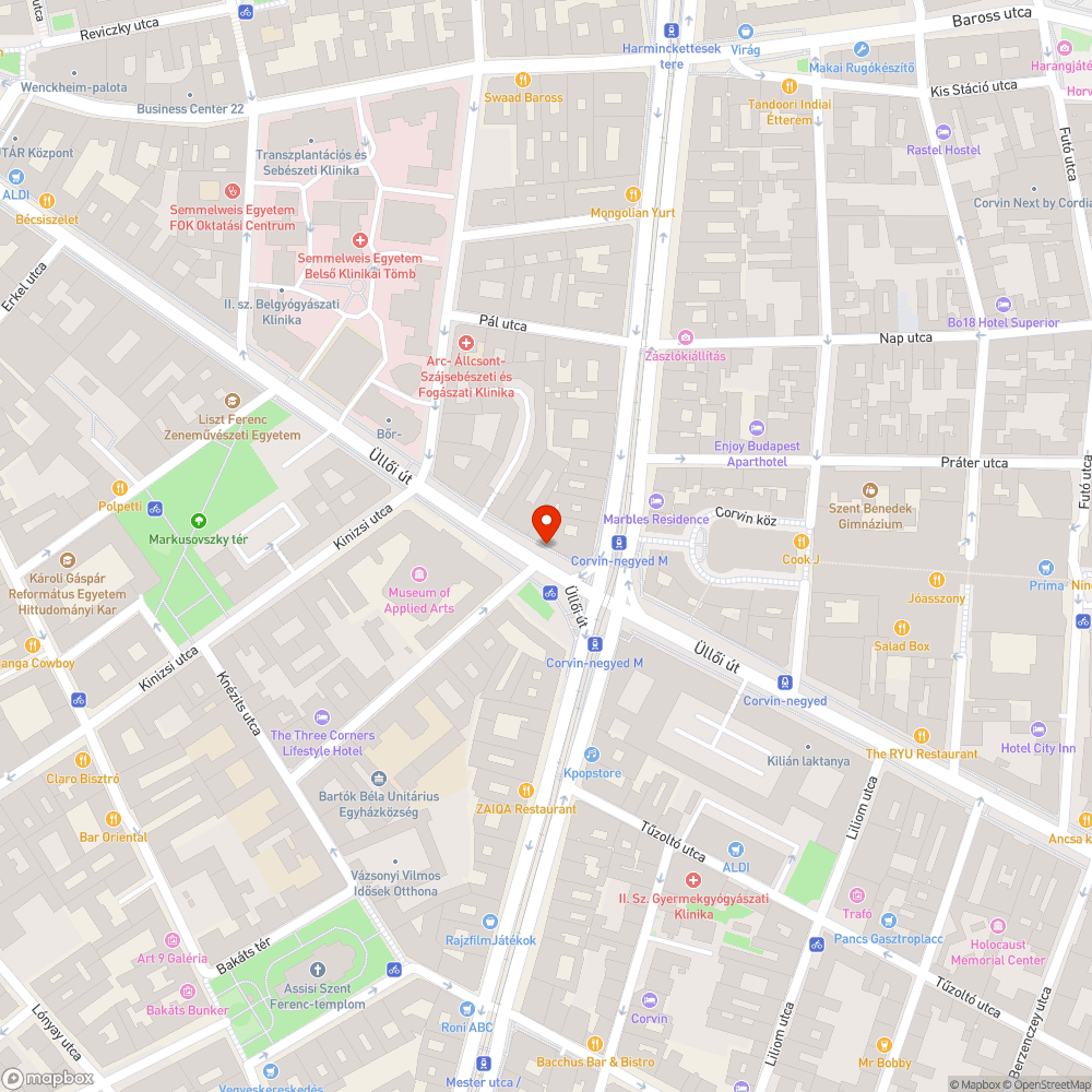 Szemét bejelentés helye