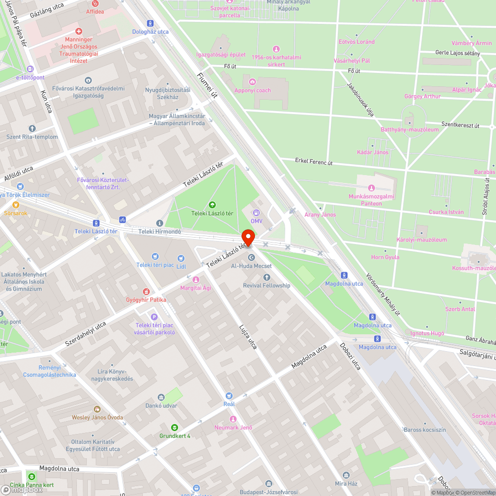 Rendszám nélküli autó bejelentés helye