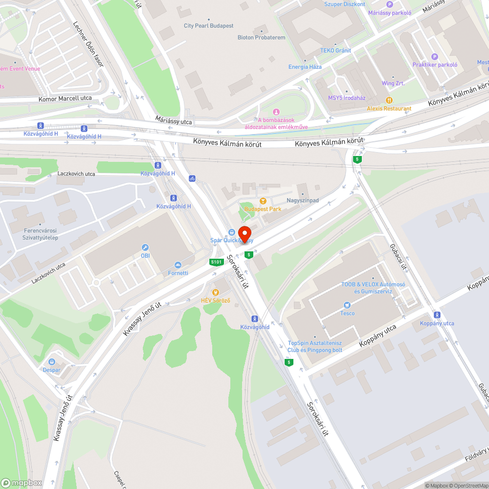 Hiányzó pollerek bejelentés helye