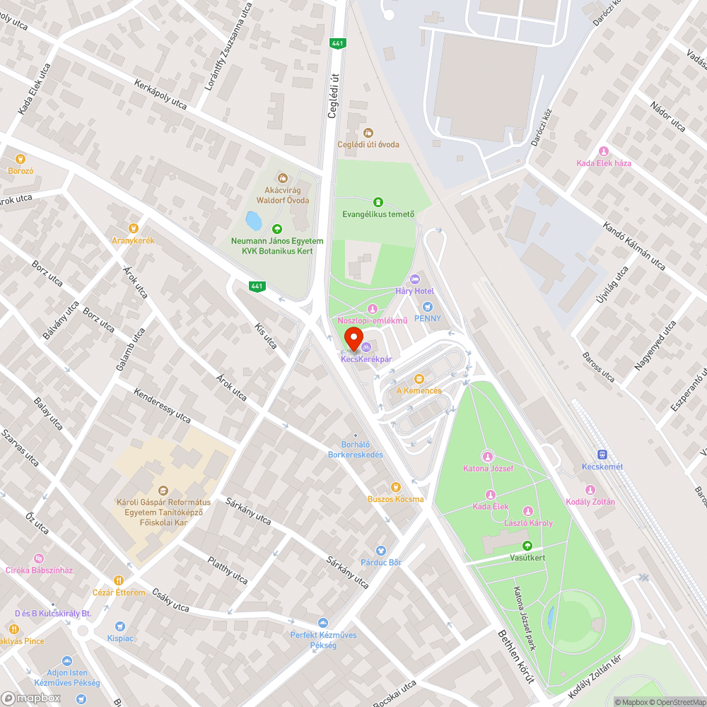 Nem működő utastájékoztató táblák a Noszlopy parkban bejelentés helye