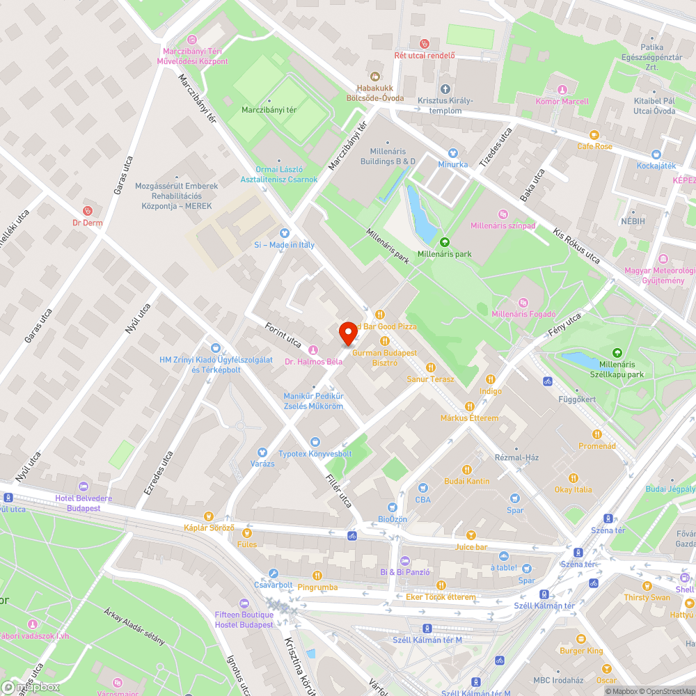 Kimosott talaj és növényzet a Káplár utcában bejelentés helye