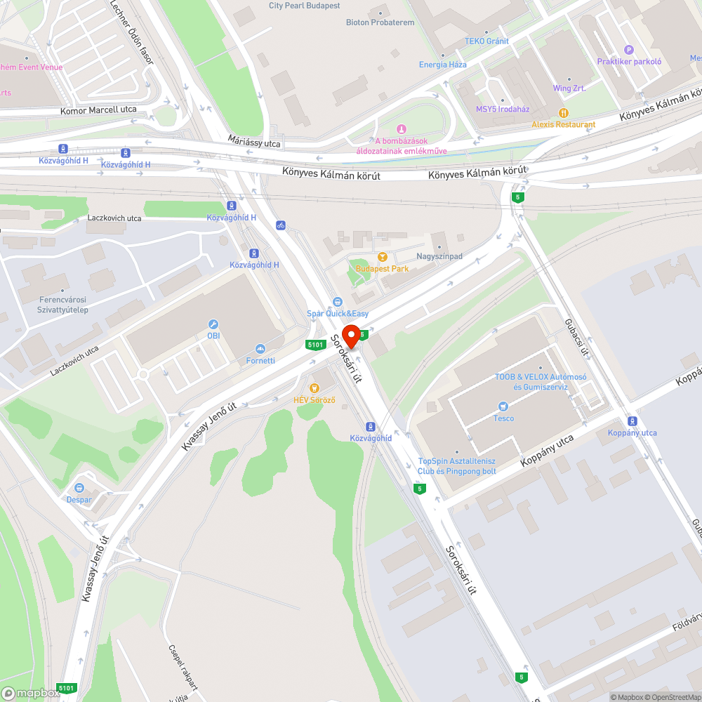 Jelzőlámpa bejelentés helye