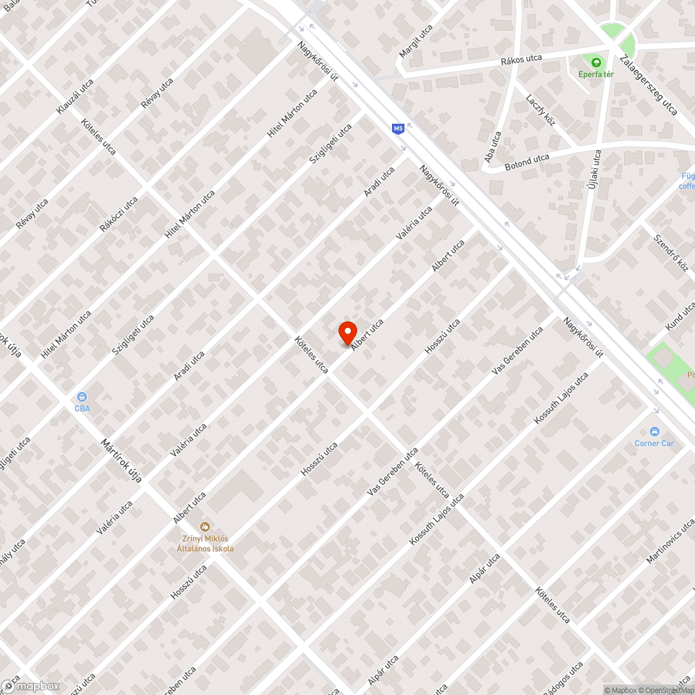 Roncs bejelentés helye