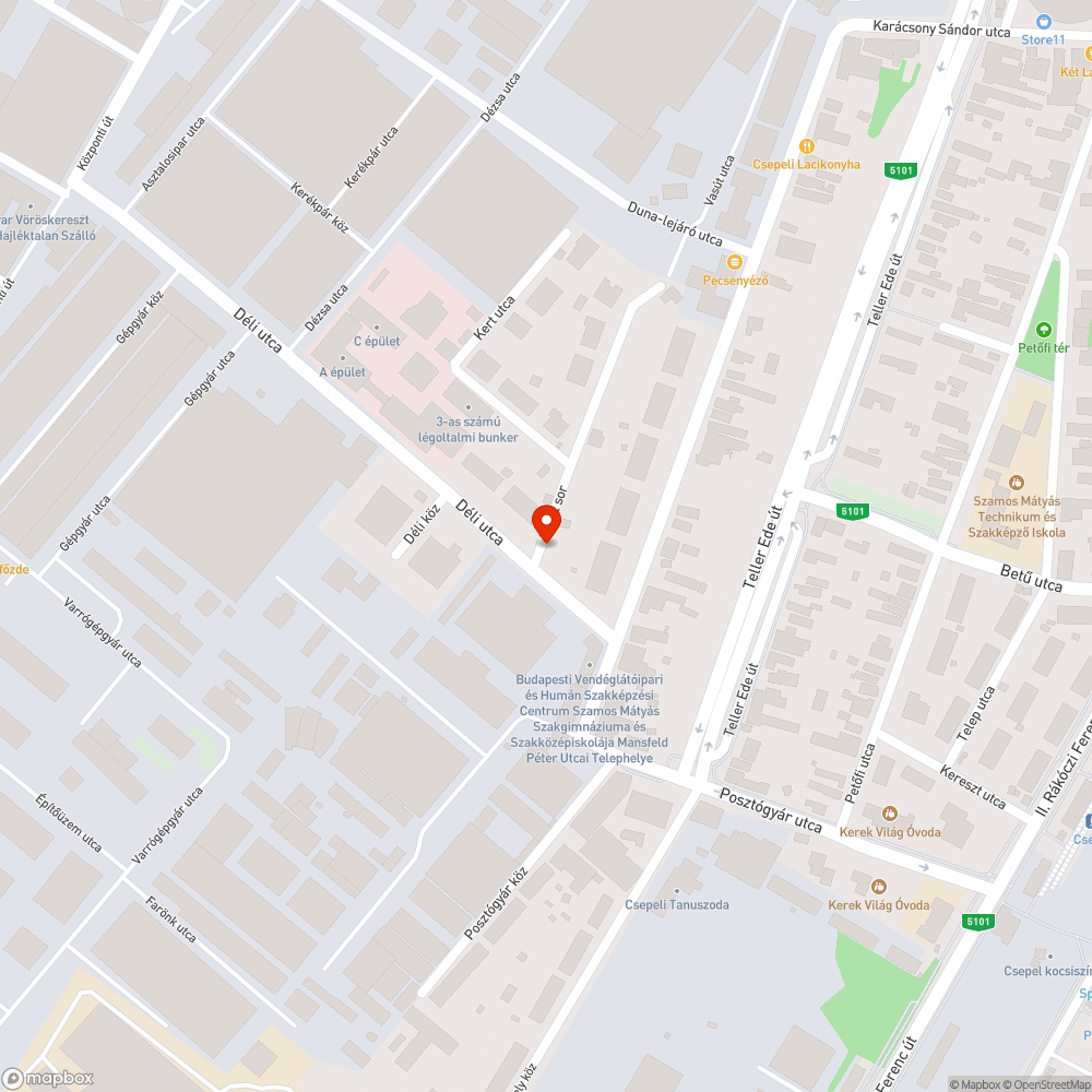 Vízelvezető csatorna elzáródás bejelentés helye