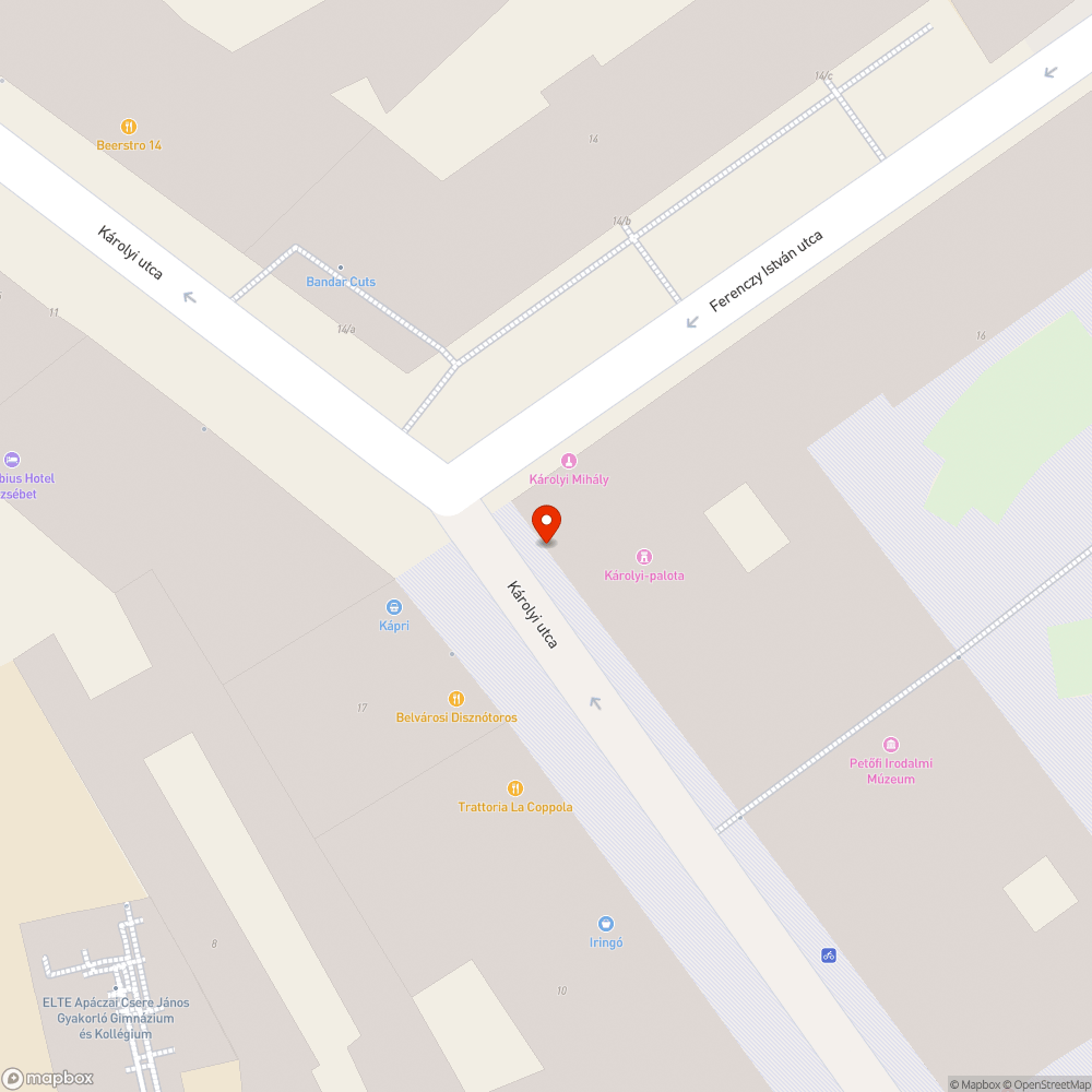 Megdőlt tábla bejelentés helye