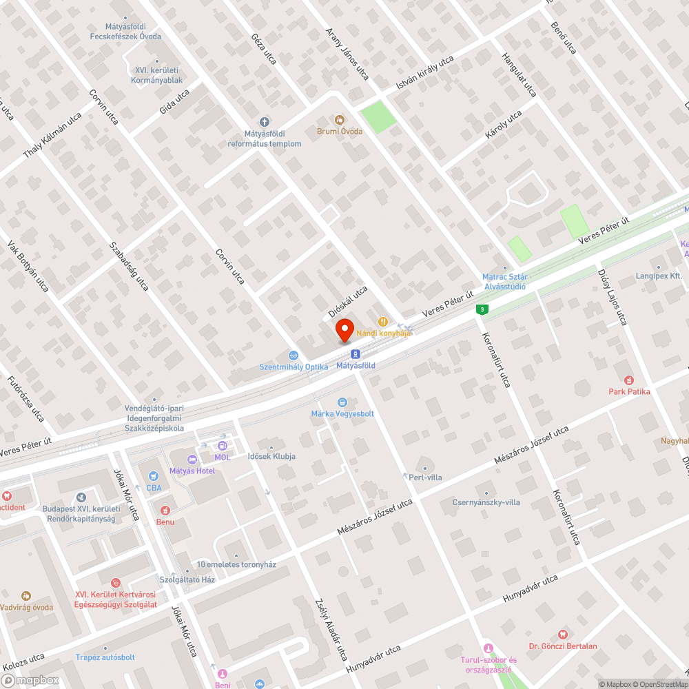 Tönkretett szemetes bejelentés helye