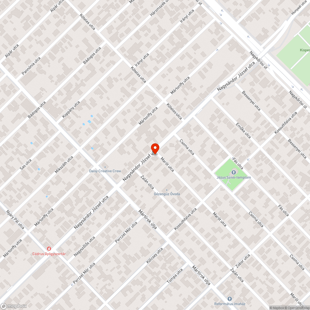 Törött utcanévtábla bejelentés helye