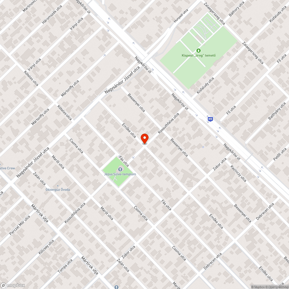 Hiányzó utcanévtábla bejelentés helye