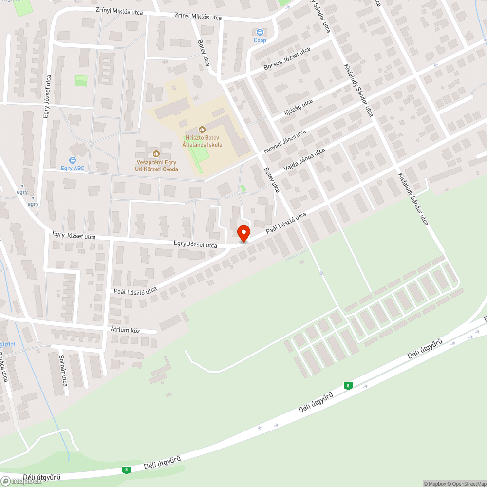 Elhagyatott építmény szeméttel bejelentés helye