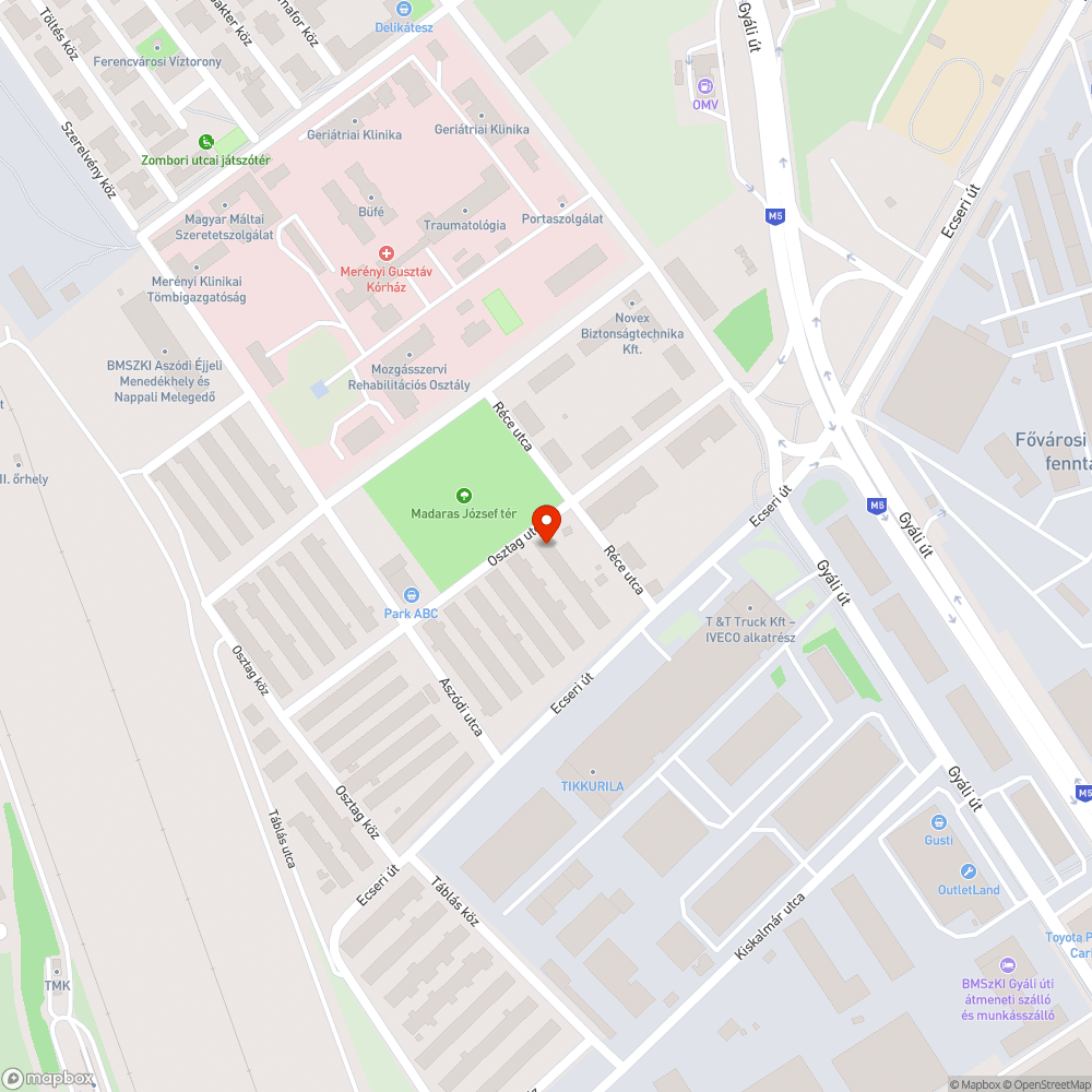 szeméthegyek a játszótér mellett bejelentés helye