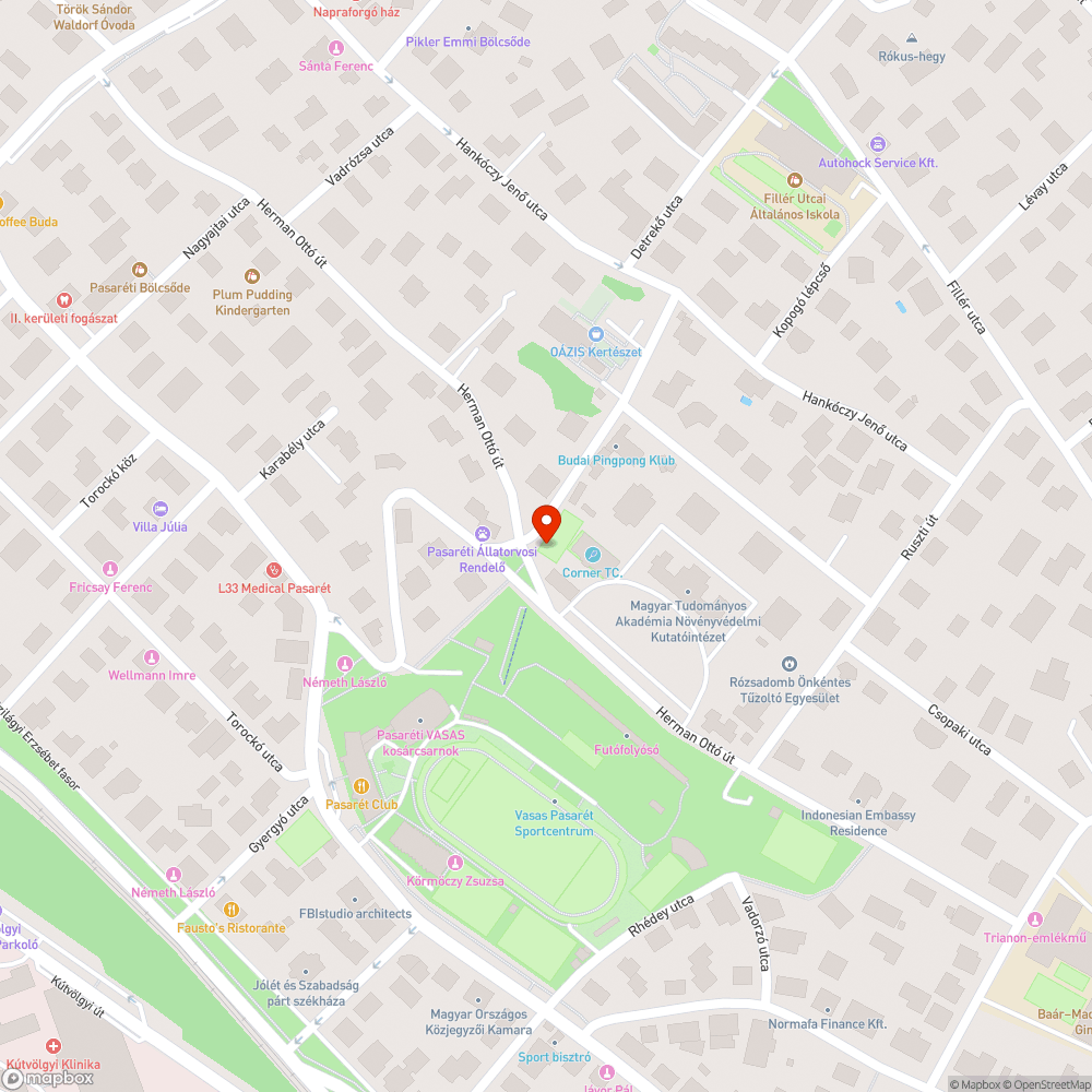 Nem látható utcanévtábla bejelentés helye