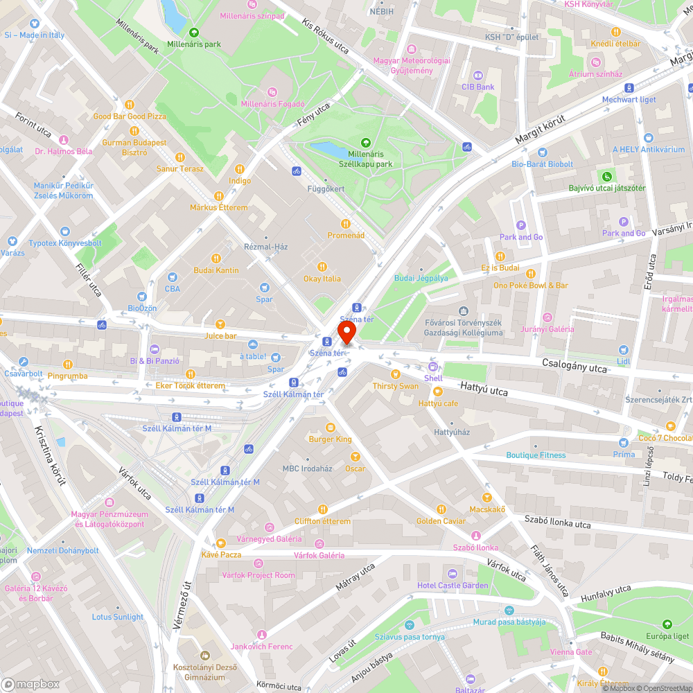 Hiányzó festés, jelzések bejelentés helye