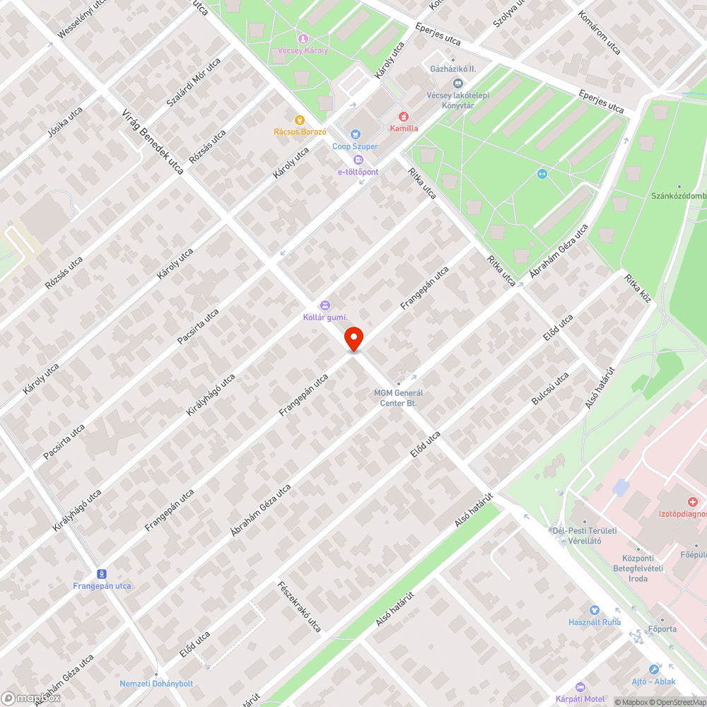 Firkás, törött utcanévtáblák bejelentés helye