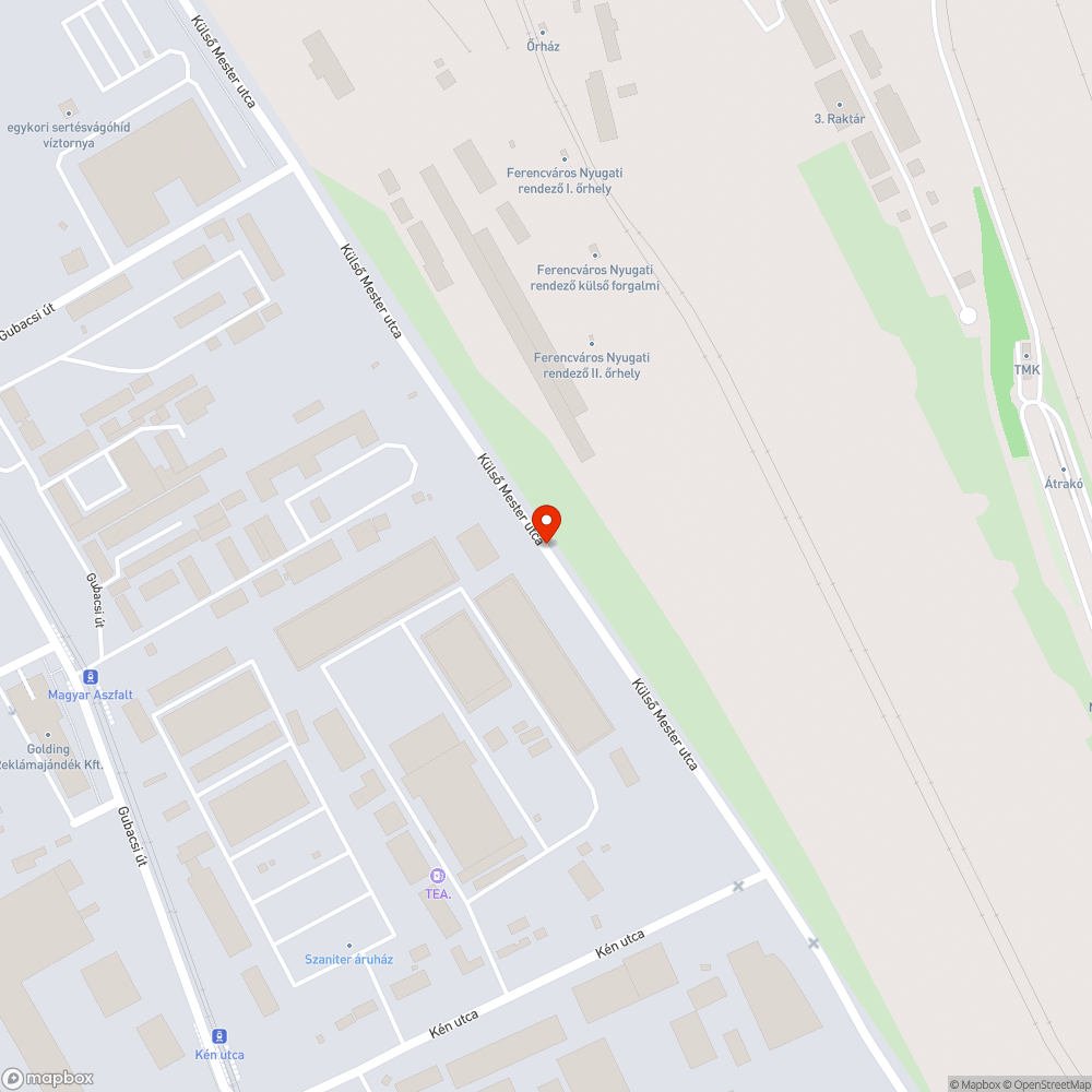 Szemét bejelentés helye