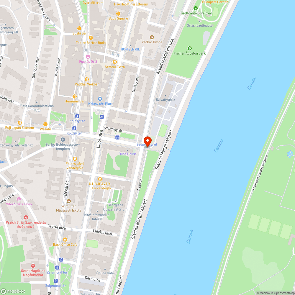 Betontörmelék a járda mellett bejelentés helye