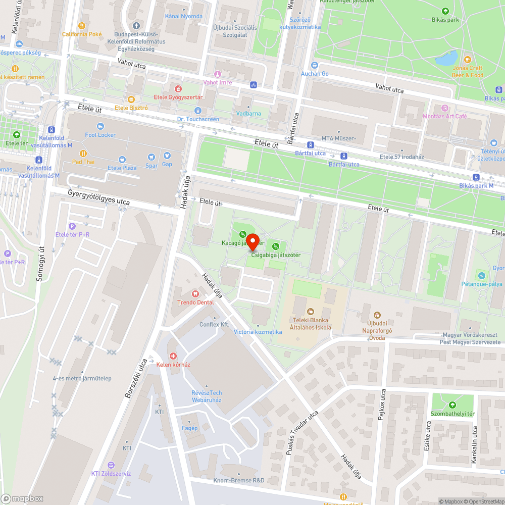 Parlagfű bejelentés helye