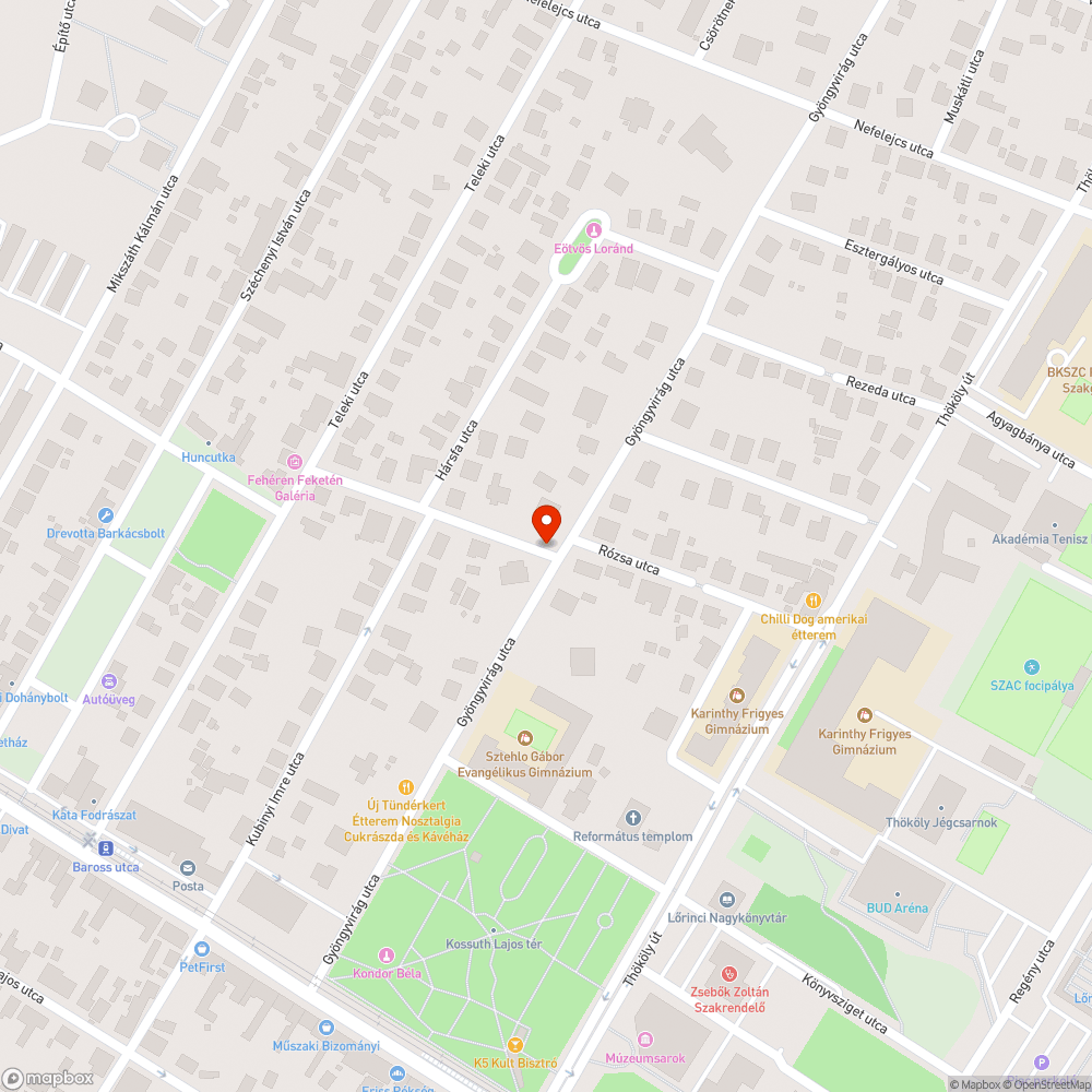 Beláthatatlan, veszélyes kereszteződés bejelentés helye