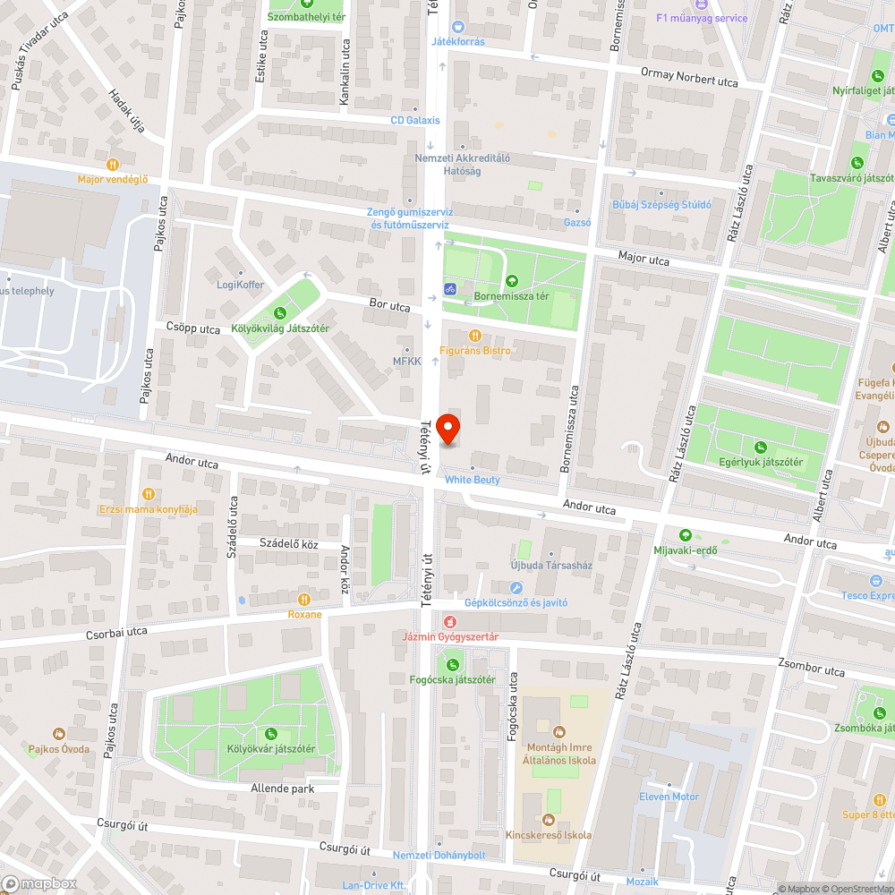 Ürítetlen szemetes bejelentés helye